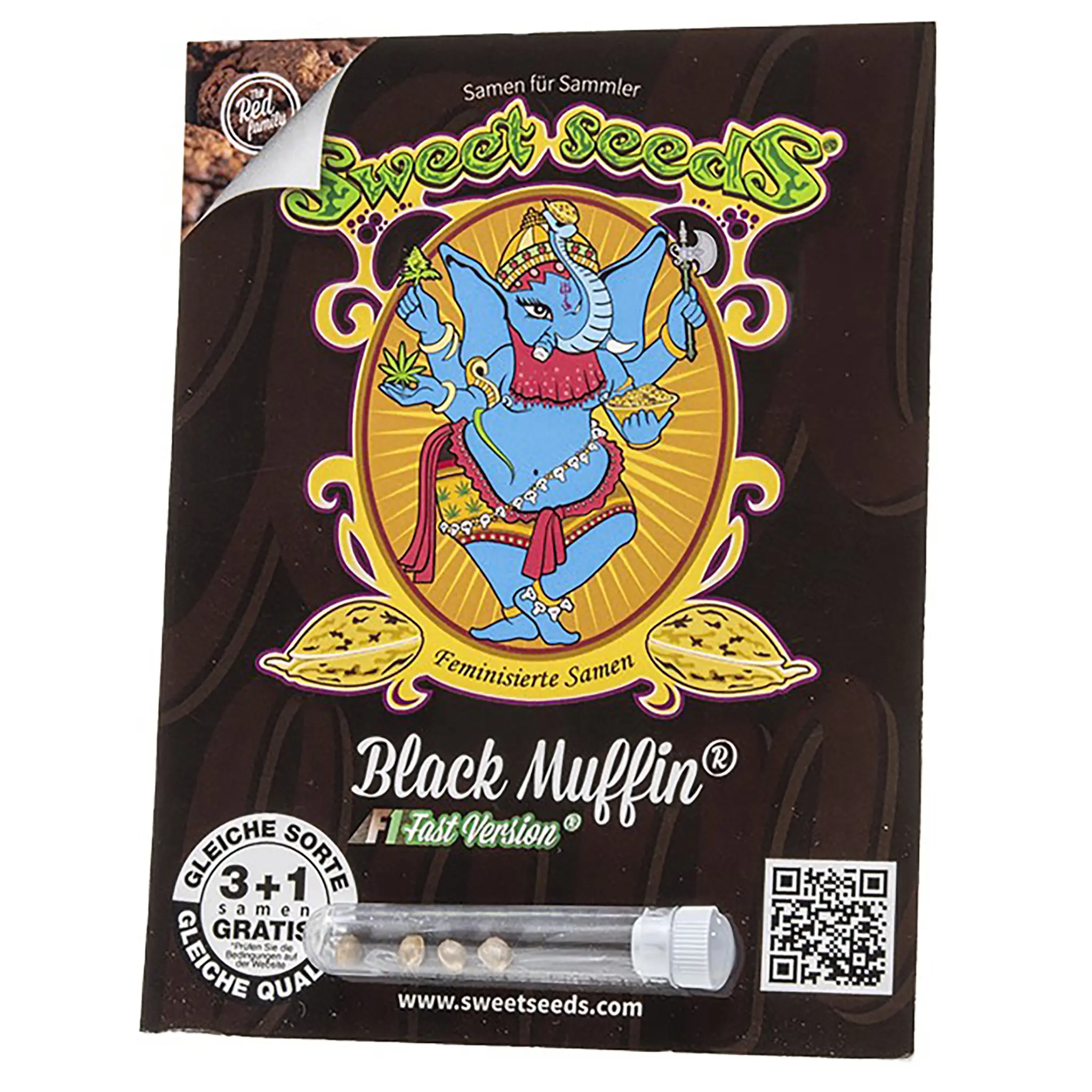 Black Muffin F1 Fast Version-3 Stück-